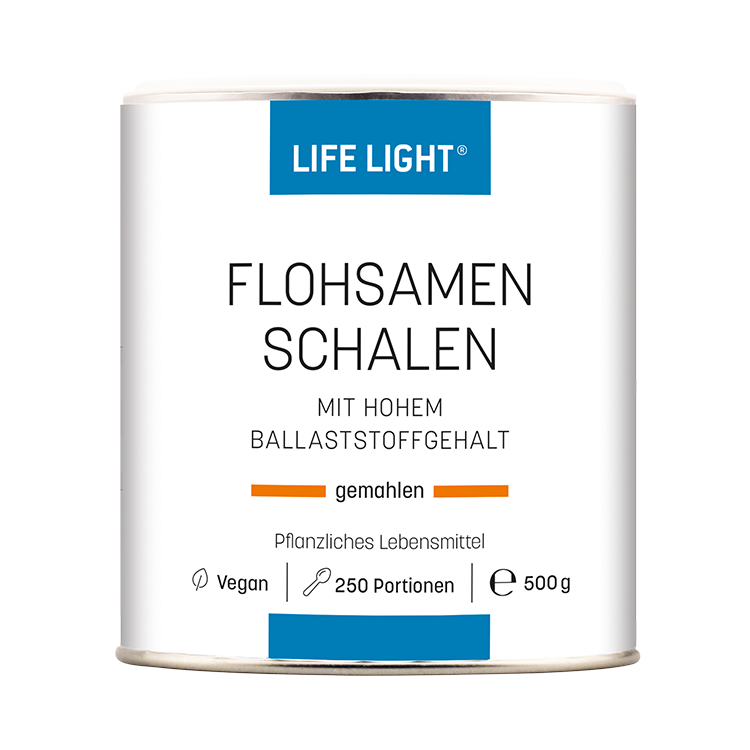 Flohsamenschalen gemahlen, 500 g